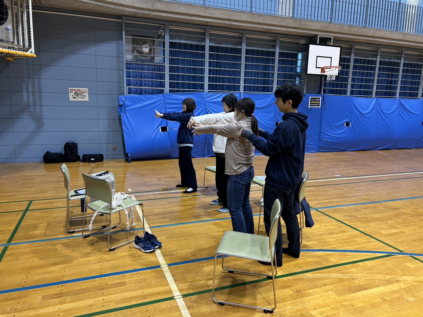 交流会の集合写真